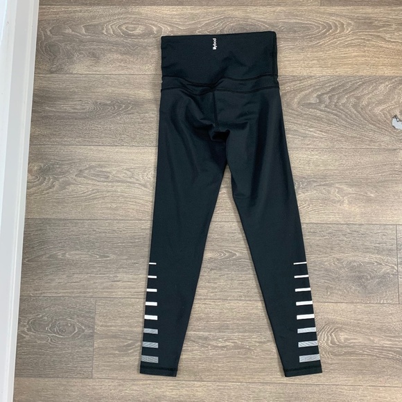 Lilybod Molly Leggings High Rise Waist Tights Striped Tarmac Black Size XS - Picture 12 of 15